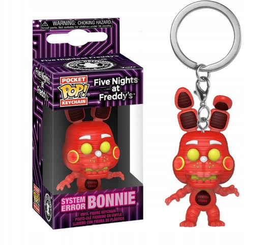 Funko Pocket Pop Keychain! Five Nights at Freddy’s (FNAF) Special Delivery System Error Bonnie