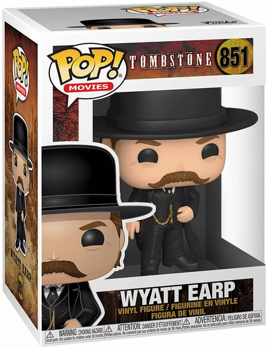 Funko Pop! Tombstone Wyatt Earp 851 + Free Protector