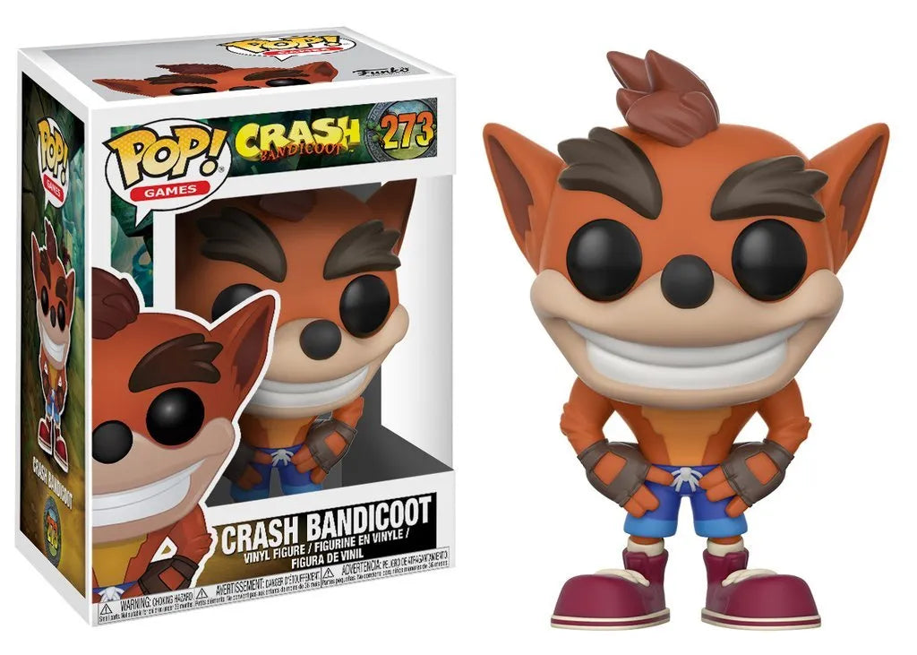 Funko Pop! Crash Bandicoot 273 + Free Protector