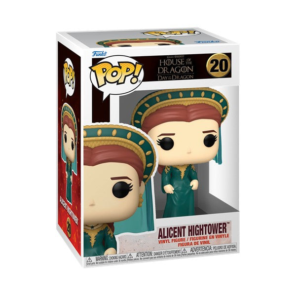 Funko Pop! Game of Thrones House of the Dragon Day of the Dragon Alicent Hightower 20 + Free Protector