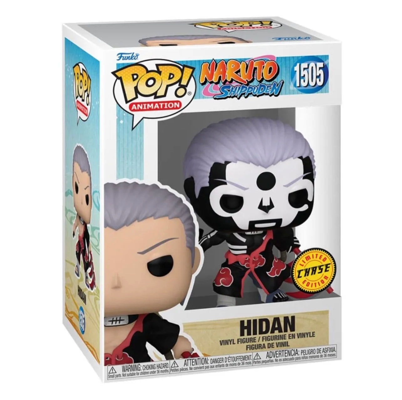 Funko Pop! Naruto Shippuden Hidan 1505 CHASE + Free Protector