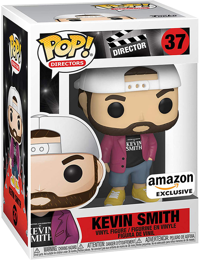Funko Pop! Director Kevin Smith 37 Amazon Exclusive (VAULTED) + Pop Protector