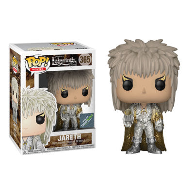 Funko Pop! Labyrinth 30 Years - Jareth 365 Glitter Think Geek Exclusive Figure + Pop Protector (VAULTED)