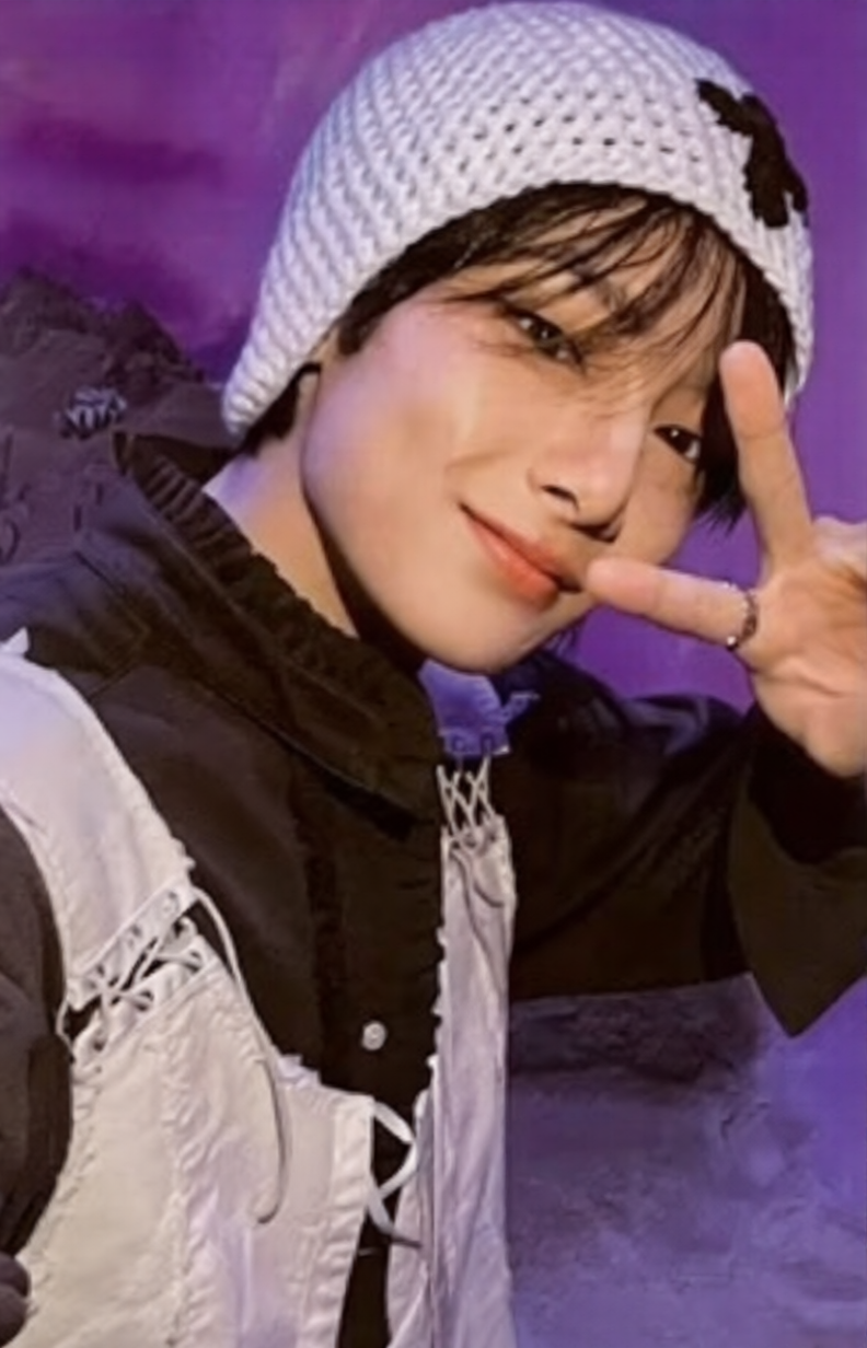 K-POP STRAY KIDS 樂-STAR POSTCARD VER. I.N OFFICIAL PHOTOCARD