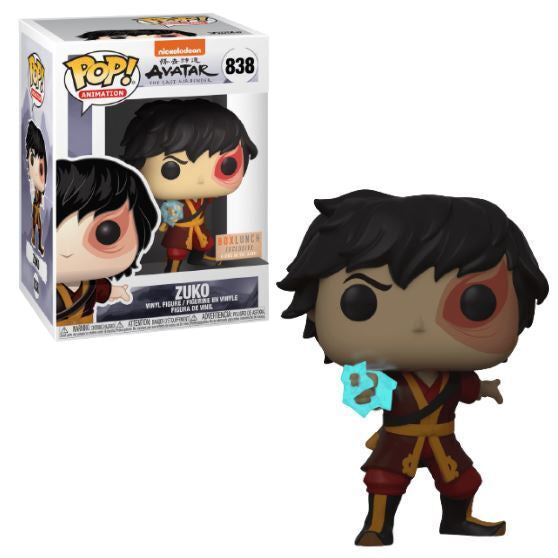 Funko Pop! Nickelodeon Avatar The Last Airbender : Zuko 838 BoxLunch Exclusive + Pop Protector