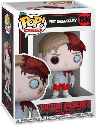 Funko Pop! Pet Sematary - Victor Pascow 1586 + Free Protector