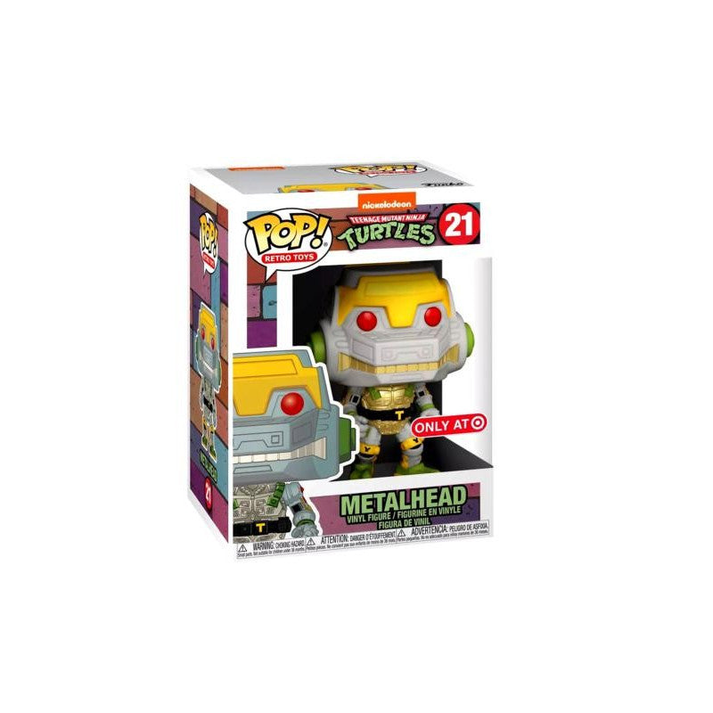 Funko Pop! Nickelodeon Teenage Mutant Ninja Turtles - Metalhead 21 Target Exclusive + Free Protector