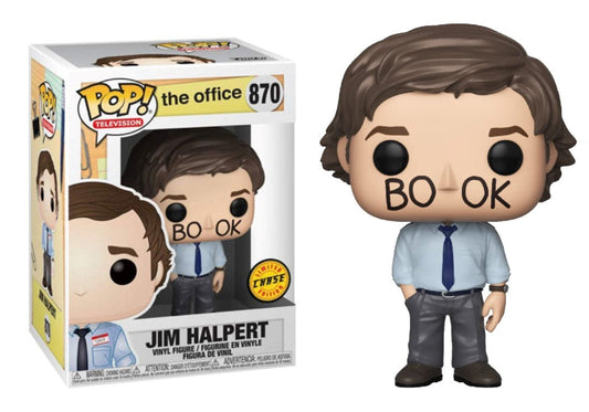 Funko Pop! The Office Jim Halpert 870 CHASE + Free Protector