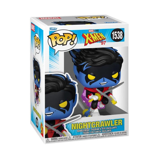 Funko Pop! Marvel X-Men ‘97 - Nightcrawler 1538 Figure + Pop Protector