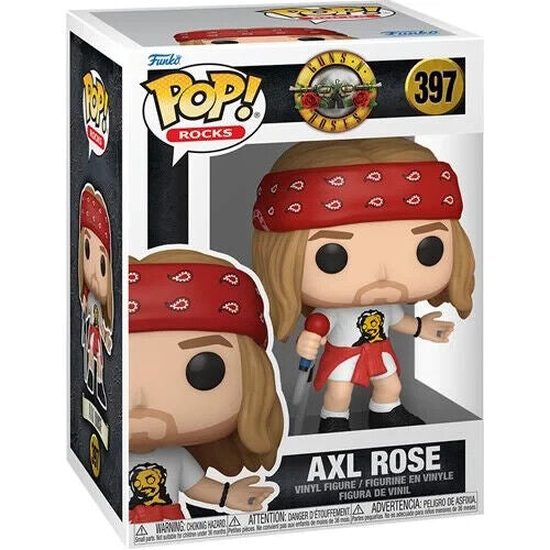 Funko Pop! Guns N Roses - Axl Rose 397 + Free Protector
