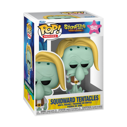 Funko Pop! The SpongeBob Movie Search For SquarePants - Squidward Tentacles 1941 Figure + Pop Protector