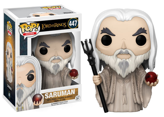 Funko Pop! The Lord of the Rings : Saruman 447 + Pop Protector