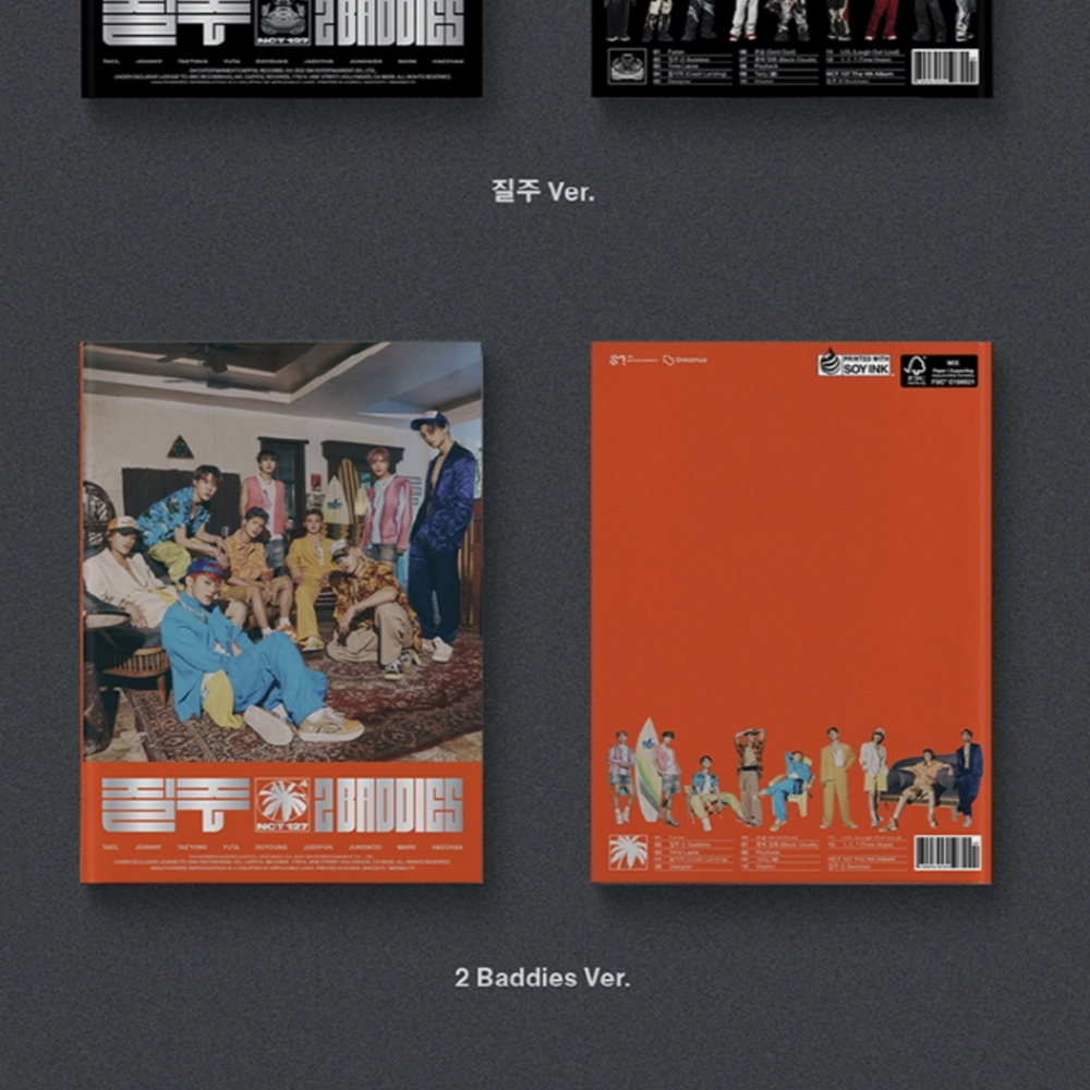 K-pop NCT 127 - The 4th Album - 2 Baddies (Photobook Baddies Ver.)