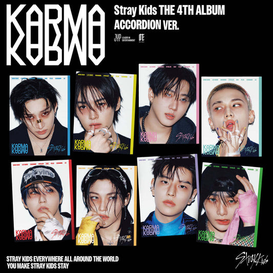 STRAY KIDS - The 4th Album : KARMA (ACCORDION VER.) (I.N VERSION)