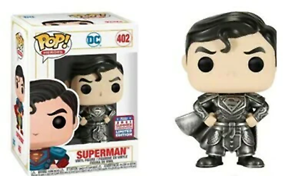 Funko Pop! DC Superman 402 Funko 2021 Fall Convention Exclusive + Pop Protector