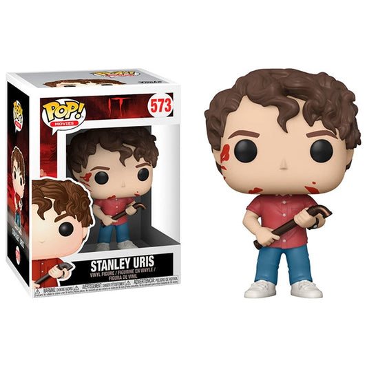 Funko Pop! IT Stanley Uris 573 + Free Protector (VAULTED) (Box Blemishes) + POP Protector