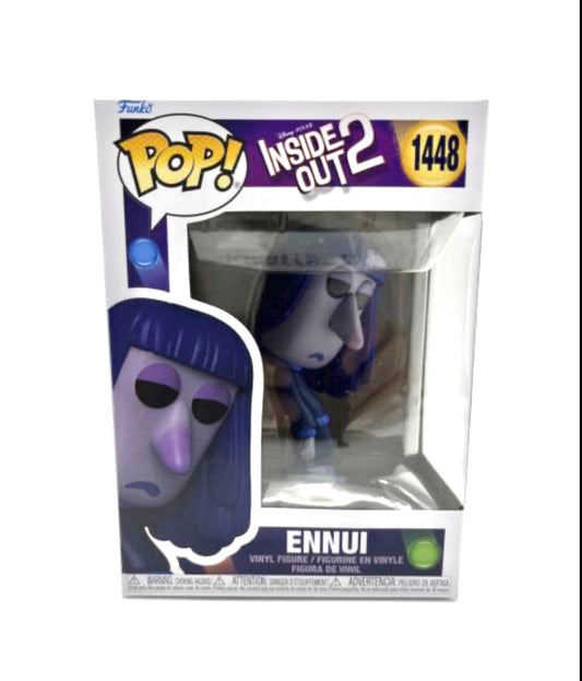 Funko Pop! Disney Pixar Inside Out 2 - Ennui 1448 + Free Protector