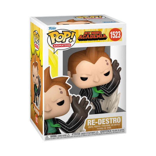 My Hero Academia Re-Destro Funko Pop! Vinyl Figure #1523 + Free PoP Protector