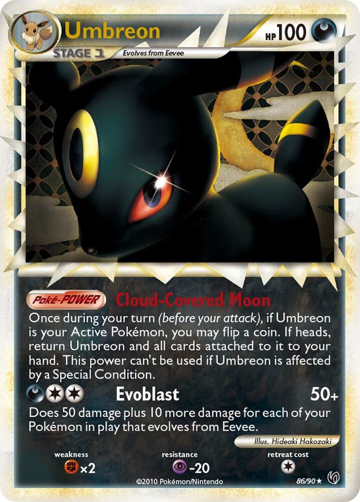 Pokemon TGC! Umbreon (Prime) - Undaunted (UD) (LP)