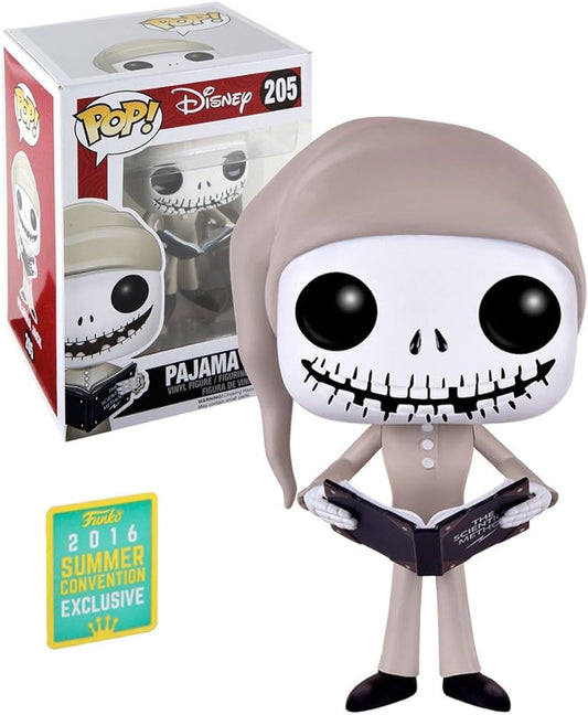 Funko Pop! Disney Tim Burton’s The Nightmare Before Christmas Pajama Jack 205 Funko 2016 Summer Convention Exclusive + Free Protector