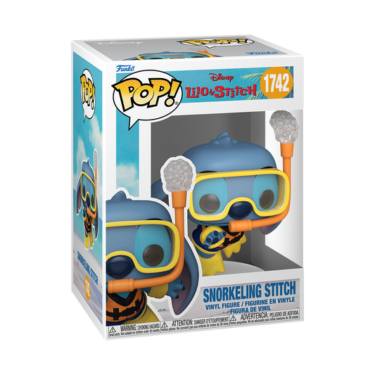 Funko Pop! Disney Lilo & Stitch - Snorkelling Stitch 1742 Figure + Pop Protector