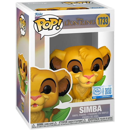 Funko Pop! Disney The Lion King - Simba 1733 Funko Special Edition Figure + Pop Protector