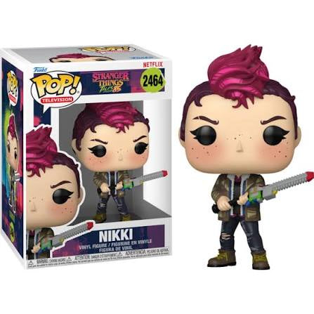 Funko Pop! Netflix Stranger Things Tales From ‘85 - Nikki 2464 Figure + Pop Protector