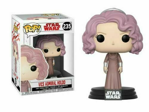 Funko Pop! Star Wars - Bice Admiral Holdo 235 + Free Protector (VAULTED)