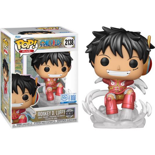 Funko Pop! One Piece - Money D. Luffy 2138 Funko Special Edition Figure + Pop Protector