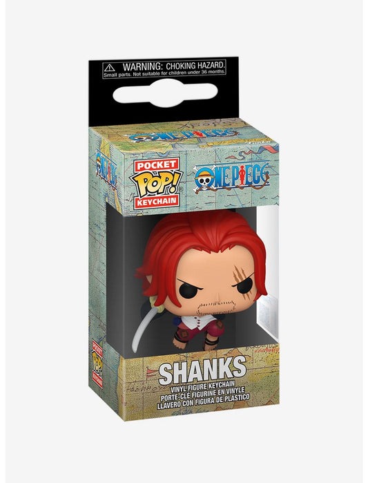 One Piece Shanks Funko Pocket Pop Keychain