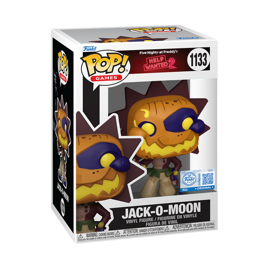 Funko Pop! Five Nights at Freddy’s (FNAF) Help Wanted 2 - Jack-O-Moon 1133 Funko Special Edition Figure + Pop Protector