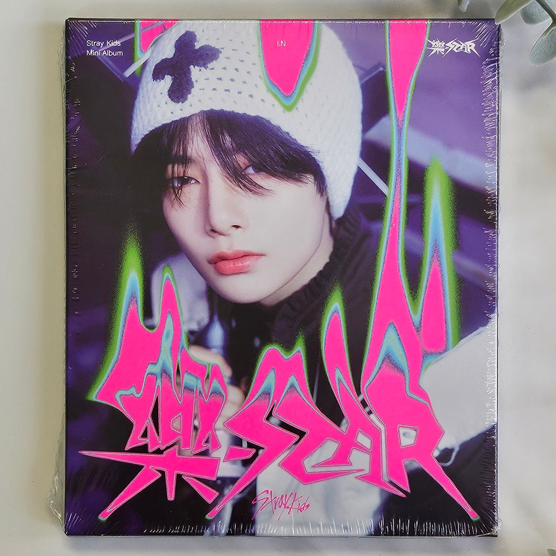 K-pop Stray Kids - 樂-STAR (Postcard Version Album) (I.N Ver.)