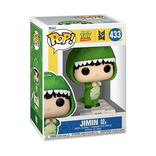 Toy Story x TinyTAN K-pop BTS Jimin as Rex Funko Pop! Vinyl Figure #433 + Protector