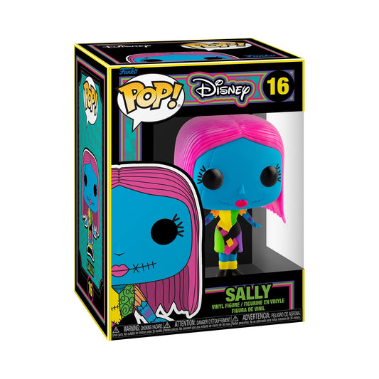 Funko Pop! Disney Tim Burton’s The Nightmare Before Christmas Blacklight Sally 16 + Protector