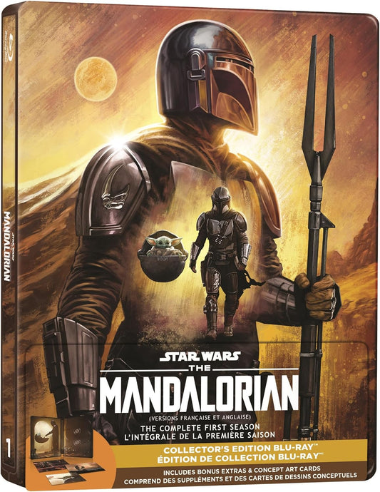 🎬 The Mandalorian: Season 1 (Steelbook Blu-ray) – Brand New / Factory Sealed