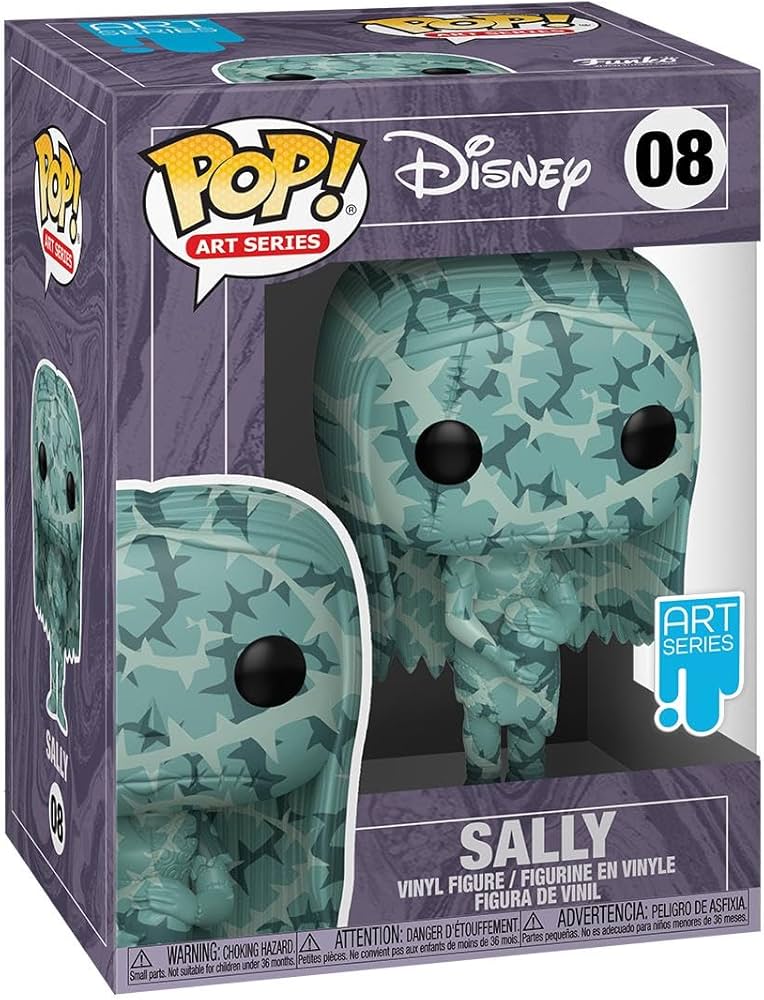 Funko Pop! Art Series Disney Tim Burton’s The Nightmare Before Christmas Sally 08 + Free Hard Stack Protector