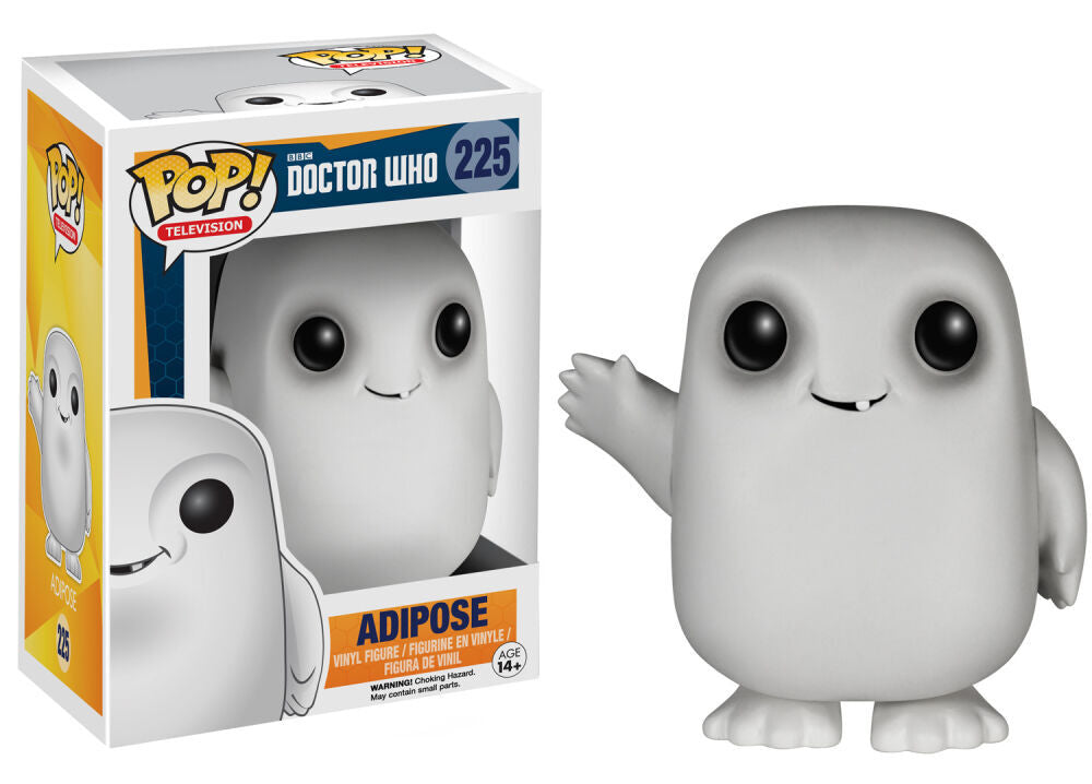 Funko Pop! Doctor Who - Adipose 225 Figure + Pop Protector