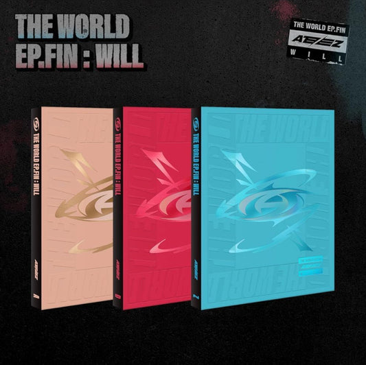 K-POP ATEEZ THE WORLD EP. FIN WILL 2ND FULL ALBUM (3 VERSIONS)