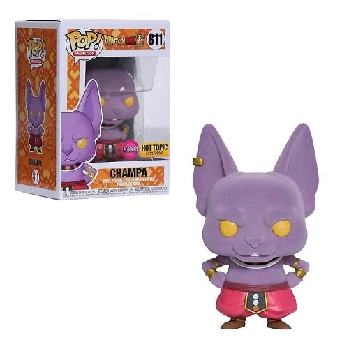 Funko Pop! Dragon Ball Super Champa Flocked Hot Topic Exclusive 811 + Protector