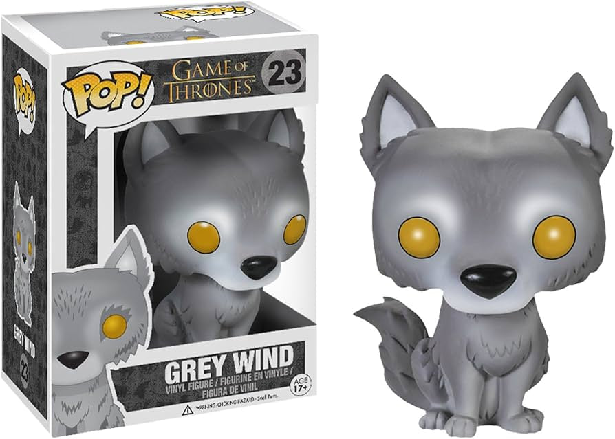 Funko Pop! Game of Thrones - Grey Wind 23 (VAULTED) + Free Protector