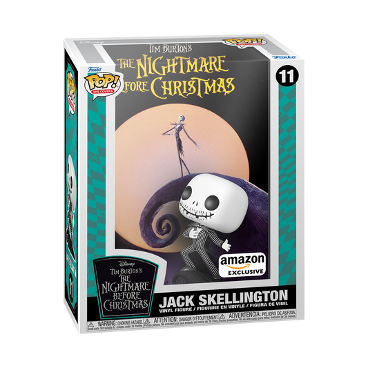 Funko Pop! Disney VHS Cover Tim Burton’s The Nightmare Before Christmas Jack Skellington 11 Amazon Exclusive