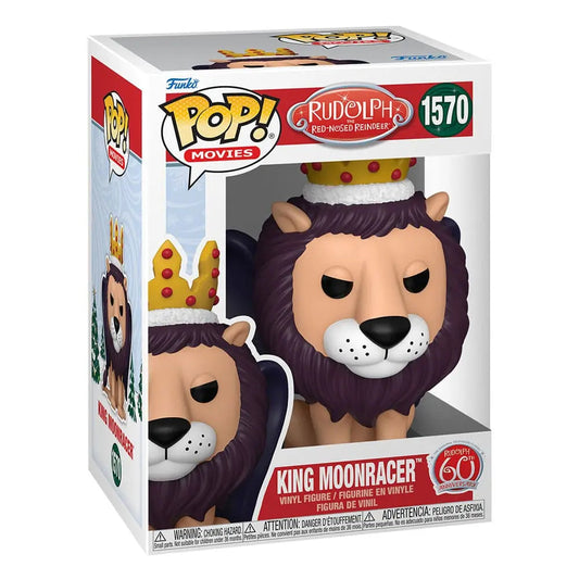 Funko Pop! Rudolph The Red Nosed Reindeer 60th Anniversary King Moonracer 1570 + Free Protector