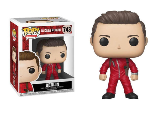 Funko Pop! La Casa De Papel Berlin 743 + Free Protector