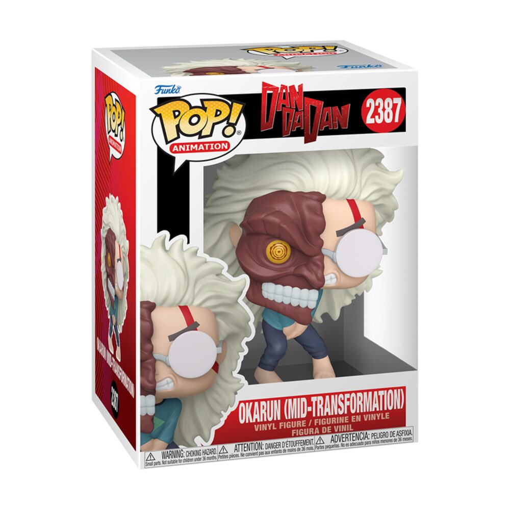Funko Pop! DanDaDan - Okarun (Mid-Transformation) 2387 Figure + Pop Protector