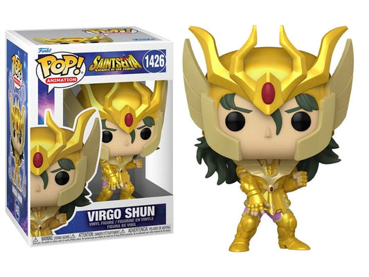 Funko Pop! Saint Seiya Knights of the Zodiac Virgo Shun 1426 + Free Protector