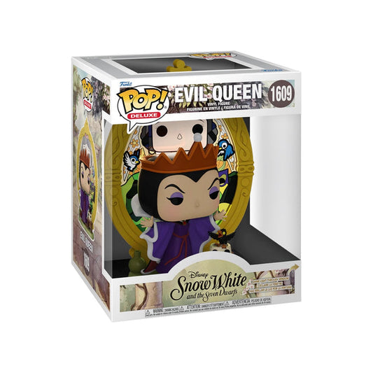 Funko Pop! Disney Dnow White and the Seven Dwarfs : Evil Queen (Stained Glass) 1609 Deluxe 6-Inch Figure