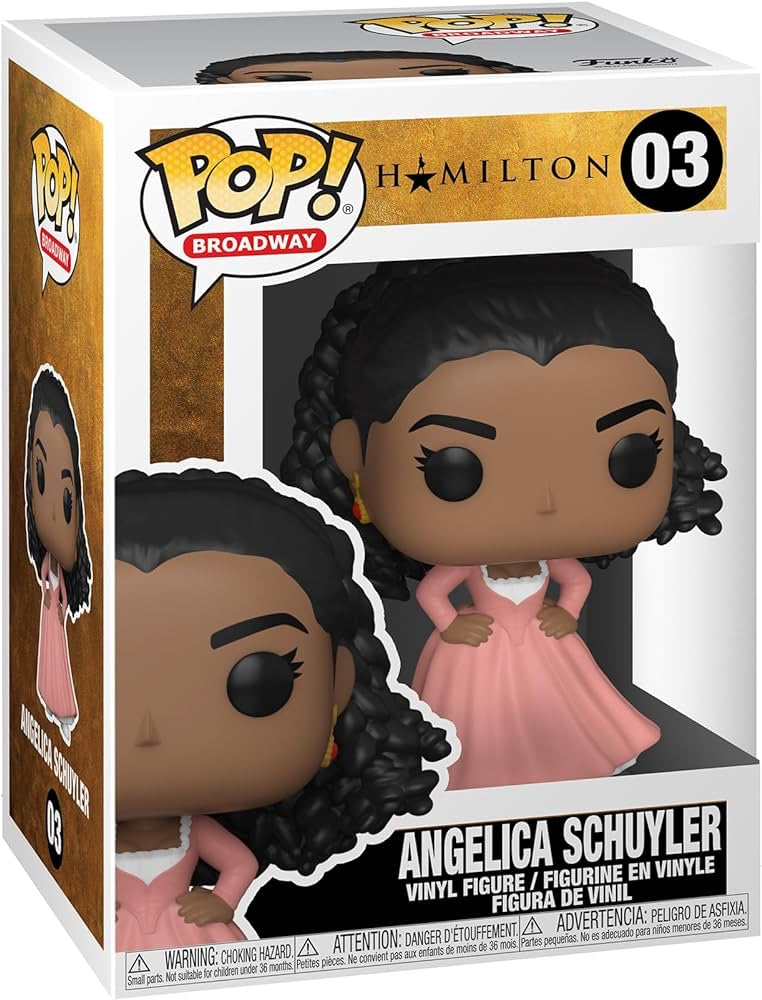 Funko Pop! Broadway: Hamilton Angelica Schuyler 03 + Free Protector