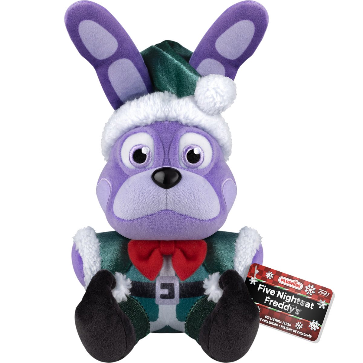 Funko Plushies! Five Nights at Freddy's (FNAF) Holiday Elf Bonnie 7-Inch Plushie