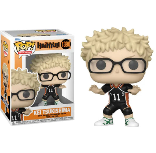 Funko Pop! Haikyu!! Kei Tsukishima 1390 + Free Protector