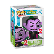 Funko Pop! 123 Sesame Street - The Count 1792 Figure + Pop Protector